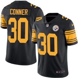Cheap James Conner Steelers Jersey From China 2017 draft Color Rush #30