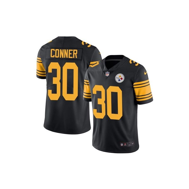 Cheap James Conner Steelers Jersey From China 2017 draft Color Rush #30