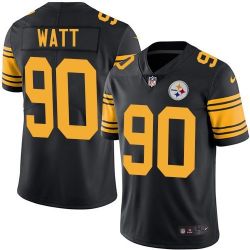 Cheap TJ Watt Steelers Jersey From China 2017 draft Color Rush #90
