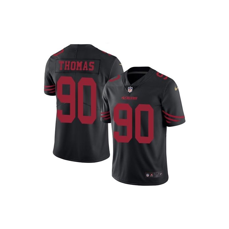 Cheap Solomon Thomas 49ers Jersey From China 2017 draft Color Rush #90