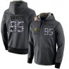 Cheap Myles Garrett Browns Hoodie From China 2017 draft Salute to Service Anthracite #95