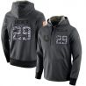 Cheap Malik Hooker Colts Hoodie From China 2017 draft Salute to Service Anthracite #29