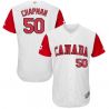 Cheap Kevin Chapman Canada WBC Jersey From China 2017 World Baseball Classic in Men Women Youth Size