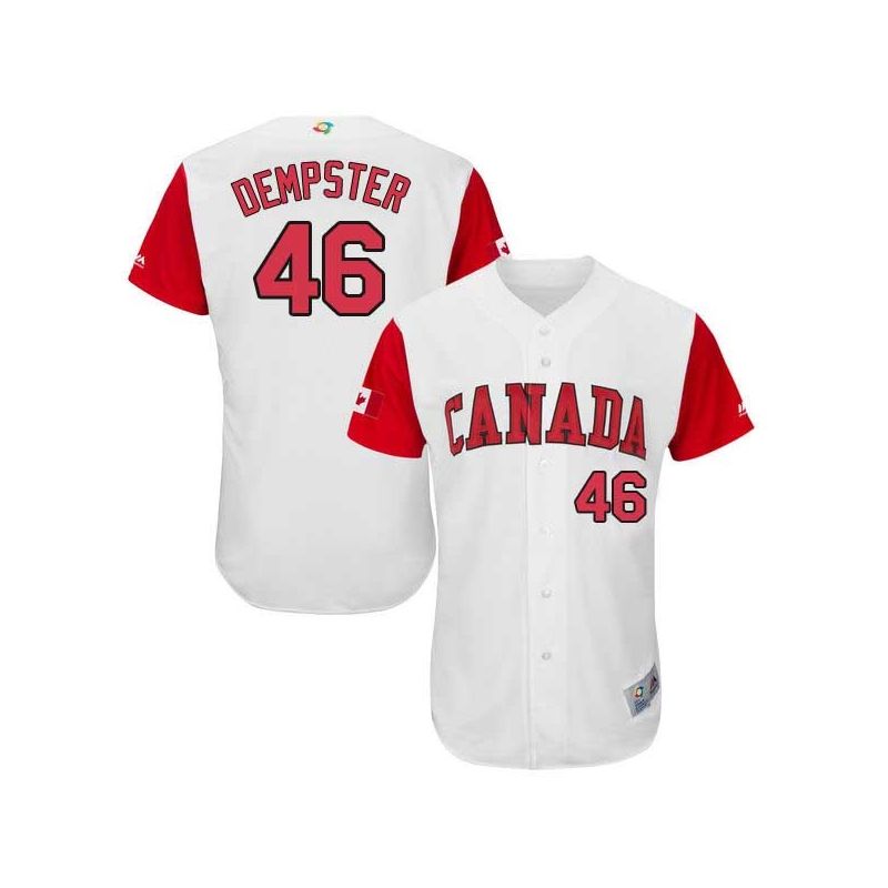 Cheap Ryan Dempster Canada WBC Jersey From China 2017 World Baseball Classic in Men Women Youth Size