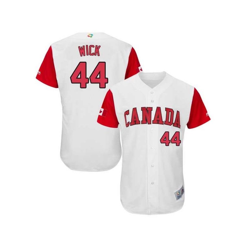 Cheap Rowan Wick Canada WBC Jersey From China 2017 World Baseball Classic in Men Women Youth Size