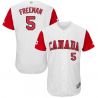 Cheap Freddie Freeman Canada WBC Jersey From China 2017 World Baseball Classic in Men Women Youth Size