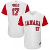 Cheap Eric Wood Canada WBC Jersey From China 2017 World Baseball Classic in Men Women Youth Size