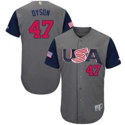 Cheap Sam Dyson USA WBC Jersey From China 2017 World Baseball Classic in Men Women Youth Size