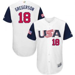 Cheap Luke Gregerson USA WBC Jersey From China 2017 World Baseball Classic in Men Women Youth Size