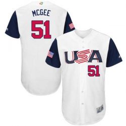 Cheap Jake McGee USA WBC Jersey From China 2017 World Baseball Classic in Men Women Youth Size