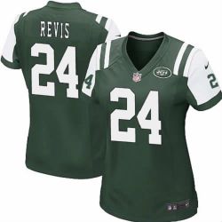 Cheap Darrelle Revis Jets Jersey #24 Green From China Limited