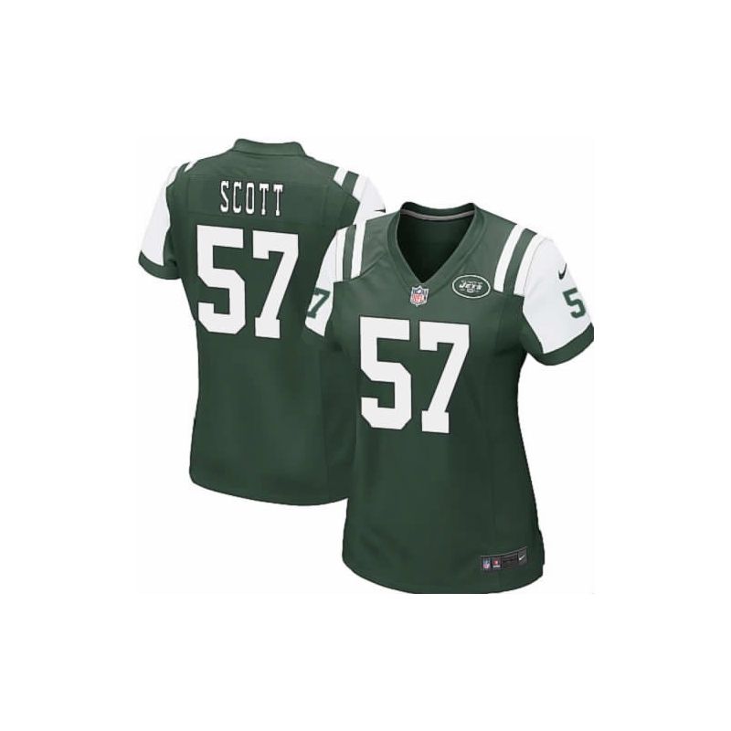 Cheap Bart Scott Jets Jersey #57 Green From China Limited