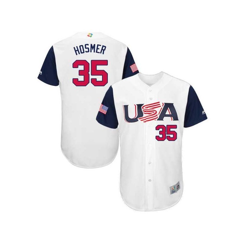 Cheap Eric Hosmer USA WBC Jersey From China 2017 World Baseball Classic in Men Women Youth Size