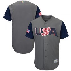 Cheap USA WBC Jersey From China Blank 2017 World Baseball Classic in Men Women Youth Size Can be Customized