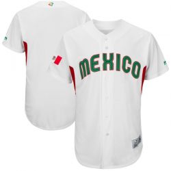 Cheap Mexico WBC Jersey From China Blank 2017 World Baseball Classic in Men Women Youth Size Can be Customized