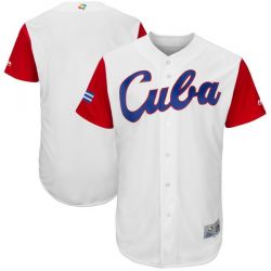 Cheap Cuba WBC Jersey From China Blank 2017 World Baseball Classic in Men Women Youth Size Can be Customized