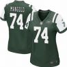 Cheap Nick Mangold Jets Jersey #74 Green From China Limited