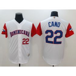 Cheap Robinson Cano Dominican Republic WBC Jersey From China 2017 World Baseball Classic in Men Women Youth Size