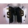 Cheap Drew Brees Saints Jersey #9 Black-White From China Split