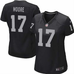 Cheap Denarius Moore Raiders Jersey #17 Black From China Limited