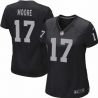 Cheap Denarius Moore Raiders Jersey #17 Black From China Limited