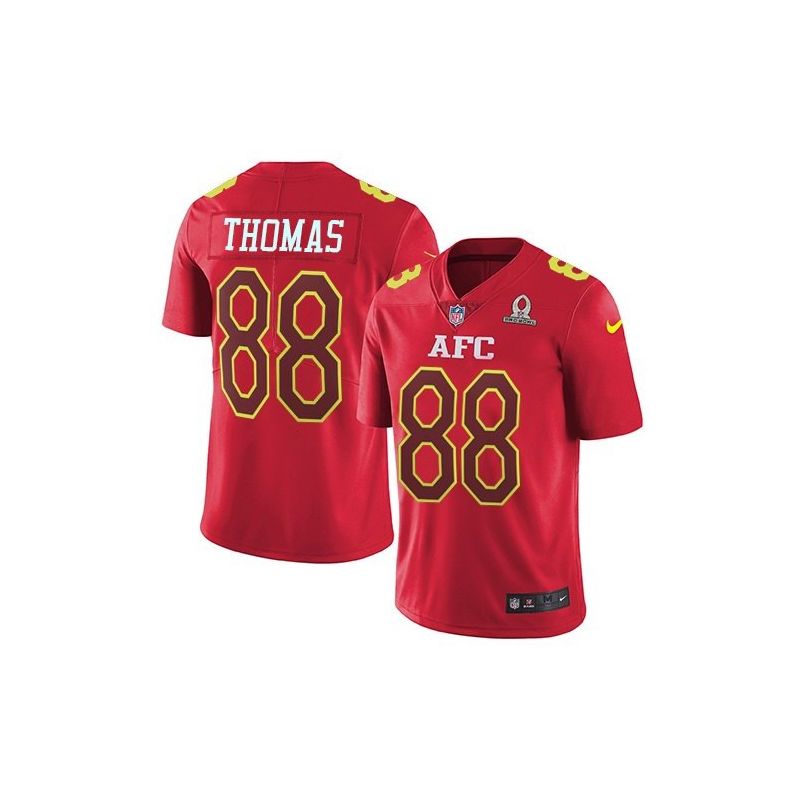 Cheap Demaryius Thomas Broncos Jersey From China 2017 Pro Bowl AFC in Men Women Youth Size #88