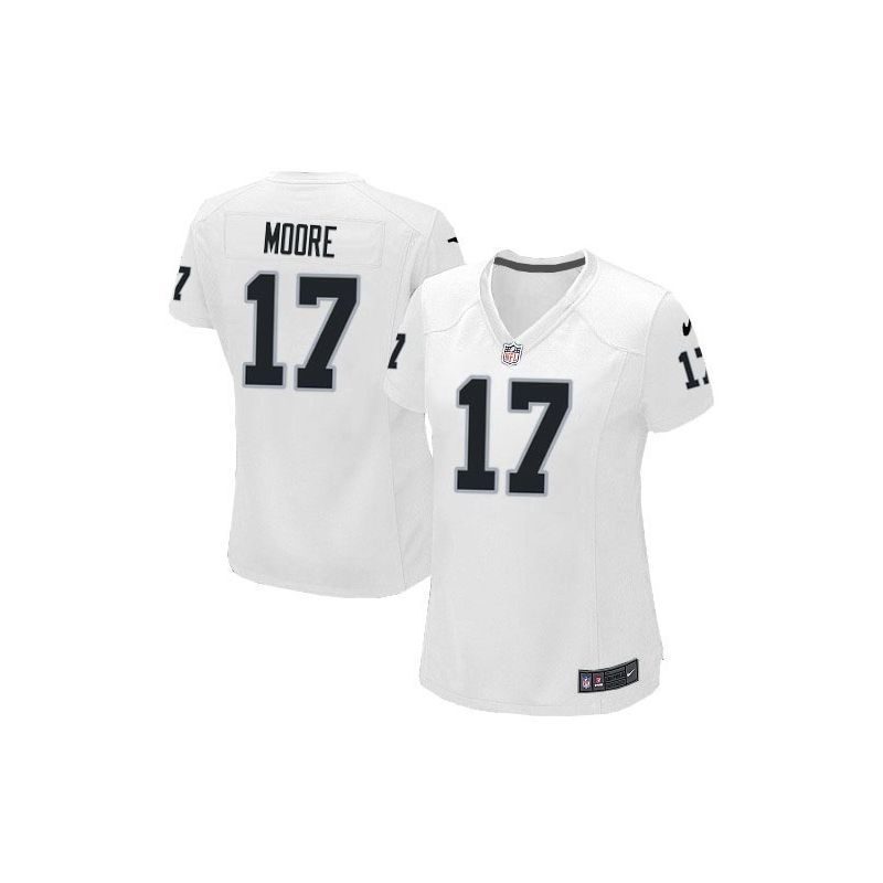Cheap Denarius Moore Raiders Jersey #17 White From China Limited Cheap Denarius Moore Raiders Jersey #17 White From China Limited