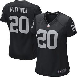 Cheap Darren McFadden Raiders Jersey #20 Black From China Limited