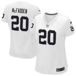 Cheap Darren McFadden Raiders Jersey #20 White From China Limited