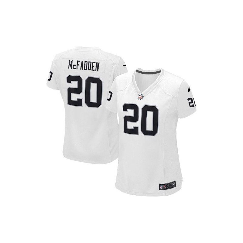 Cheap Darren McFadden Raiders Jersey #20 White From China Limited Cheap Darren McFadden Raiders Jersey #20 White From China Limited