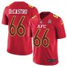 Cheap David DeCastro Steelers Jersey From China 2017 Pro Bowl AFC in Men Women Youth Size #66