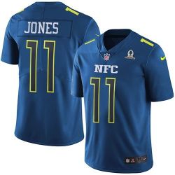 Cheap Julio Jones Falcons Jersey From China 2017 Pro Bowl NFC in Men Women Youth Size #11