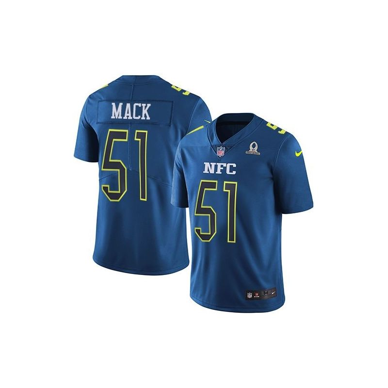 Cheap Alex Mack Falcons Jersey From China 2017 Pro Bowl NFC in Men Women Youth Size #51