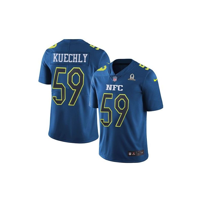 Cheap Luke Kuechly Panthers Jersey From China 2017 Pro Bowl NFC in Men Women Youth Size #59