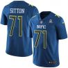 Cheap Josh Sitton Bears Jersey From China 2017 Pro Bowl NFC in Men Women Youth Size #71