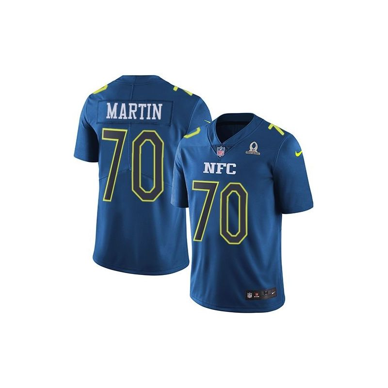 Cheap Zack Martin Cowboys Jersey From China 2017 Pro Bowl NFC in Men Women Youth Size #70