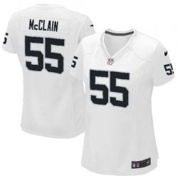 Cheap Rolando McClain Raiders Jersey #55 White From China Limited