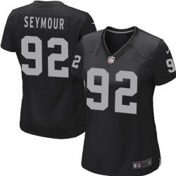 Cheap Richard Seymour Raiders Jersey #92 Black From China Limited