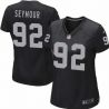 Cheap Richard Seymour Raiders Jersey #92 Black From China Limited
