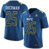Cheap Richard Sherman Seahawks Jersey From China 2017 Pro Bowl NFC in Men Women Youth Size #25