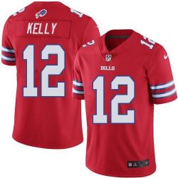 Cheap Jim Kelly Bills Jersey From China Color Rush Legend #12