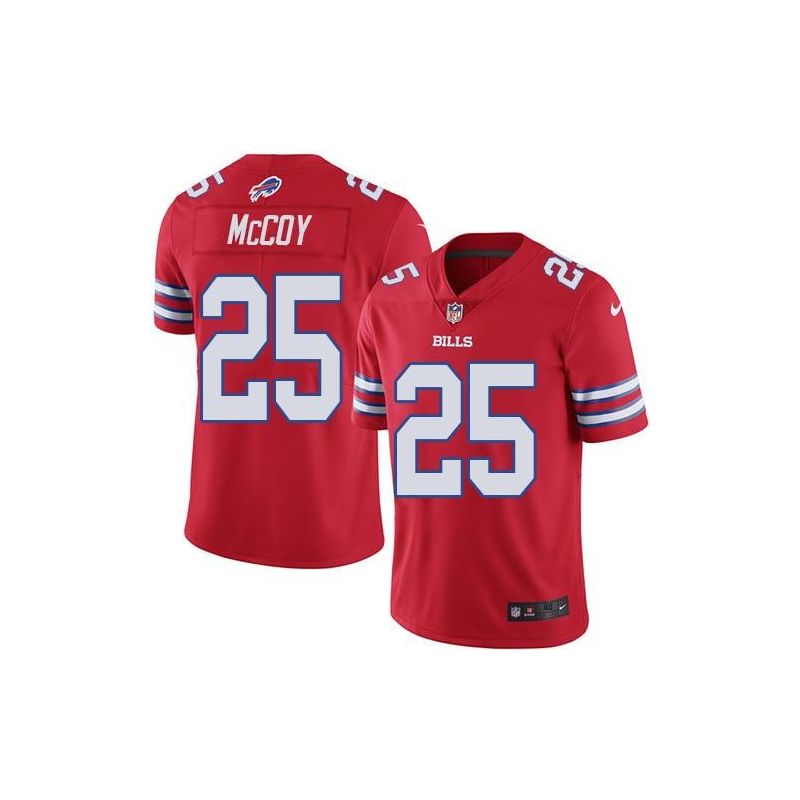 Cheap LeSean McCoy Bills Jersey From China Color Rush Legend #25