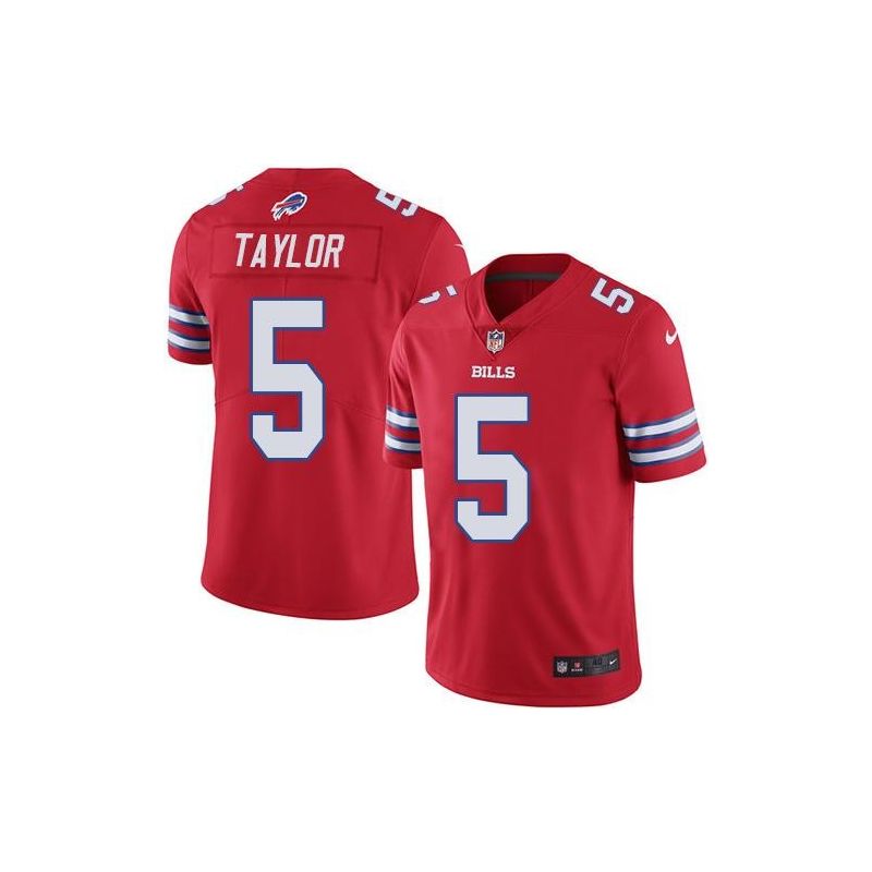 Cheap Tyrod Taylor Bills Jersey From China Color Rush Legend #5