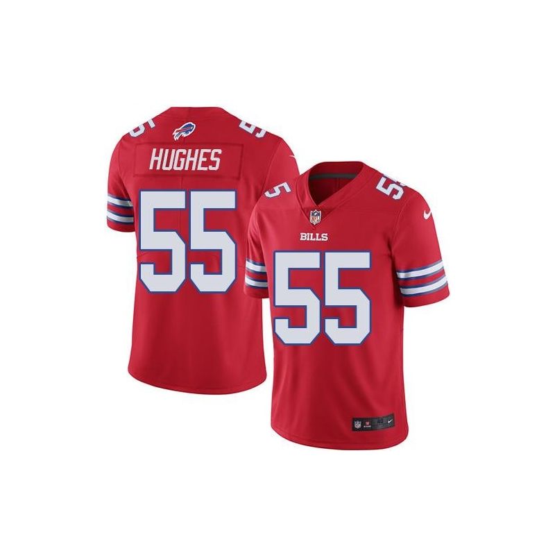 Cheap Jerry Hughes Bills Jersey From China Color Rush Legend #55