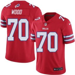 Cheap Eric Wood Bills Jersey From China Color Rush Legend #70