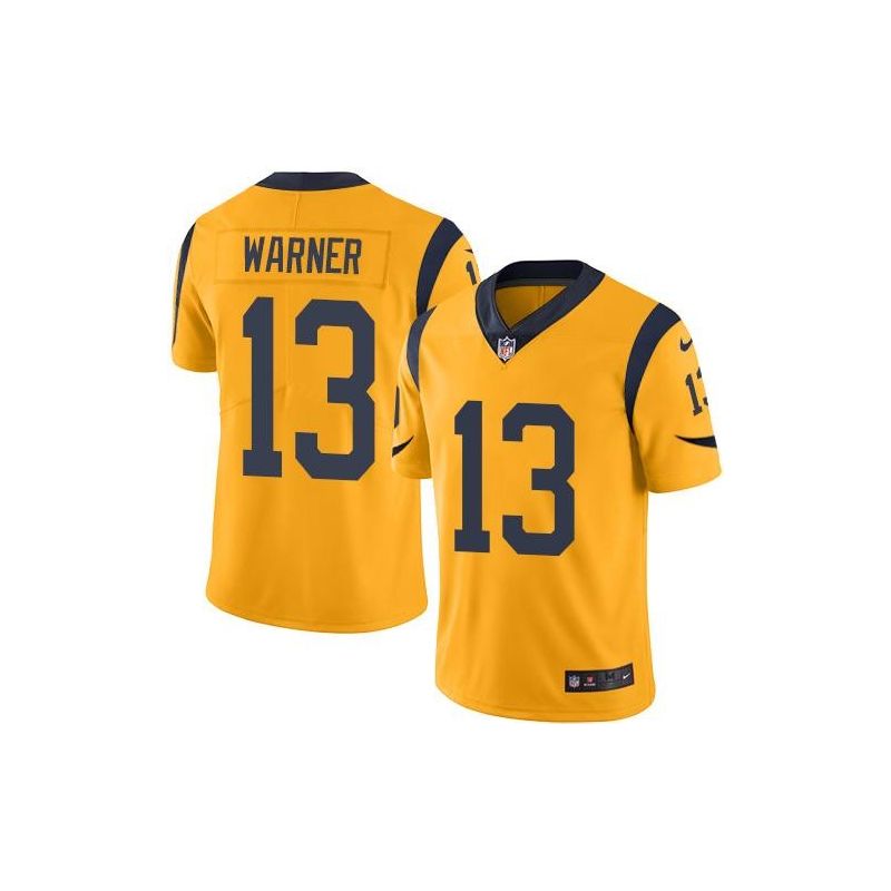 Cheap Kurt Warner Rams Jersey From China Color Rush Legend #13