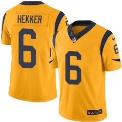 Cheap Johnny Hekker Rams Jersey From China Color Rush Legend #6