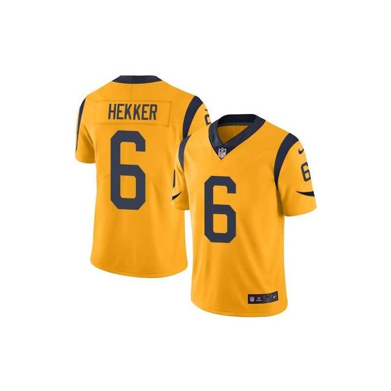 Cheap Johnny Hekker Rams Jersey From China Color Rush Legend #6