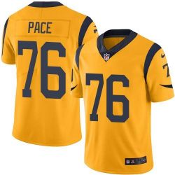 Cheap Orlando Pace Rams Jersey From China Color Rush Legend #76