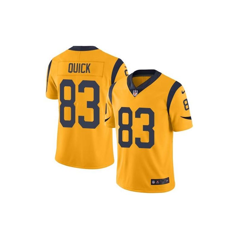 Cheap Brian Quick Rams Jersey From China Color Rush Legend #83